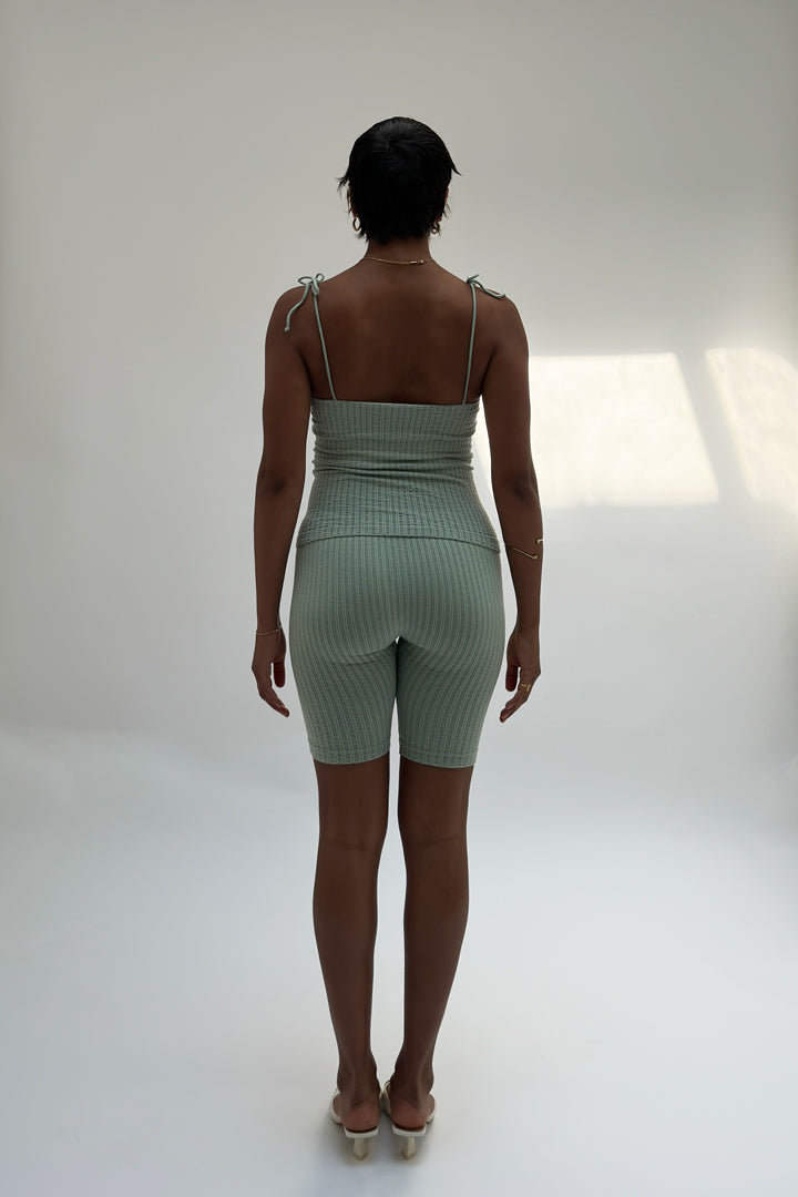 Simone Knit Camisole Lime – MEGOSA