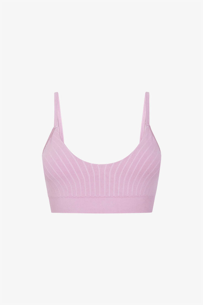 Megosa Ayla 3D Knit Bralette Lavender Full
